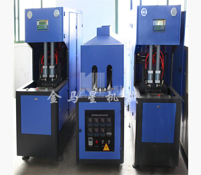半自動(dòng)塑料、PET吹瓶機(jī)（灌裝機(jī)，純凈水）