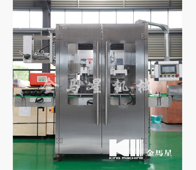 全自動套標(biāo)機適用于（圓瓶，方瓶，扁瓶，不規(guī)則形狀的瓶)