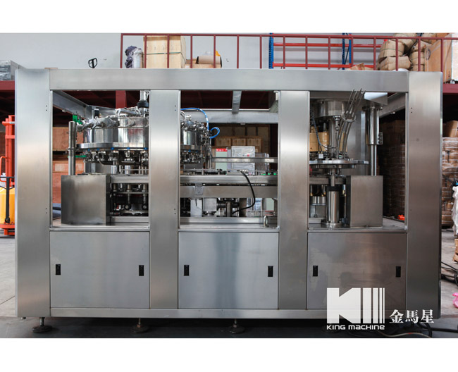 含汽易拉罐飲料灌裝生產(chǎn)線(xiàn)